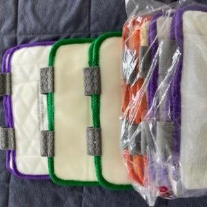 NEW 7 SHARK Sonic Duo cleaning pads and 1 refillable bottle (all NEW)